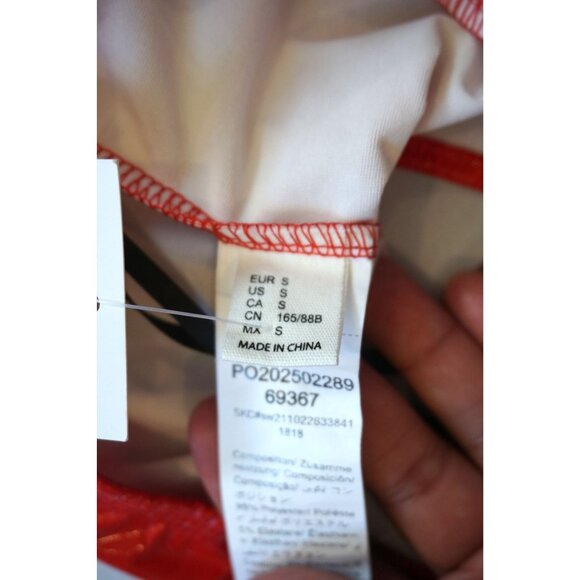 WDIRARA Deep V Neck Sleeveless PU Leather Bodysuit Halter Top – Size S, NWT - Picture 6 of 10